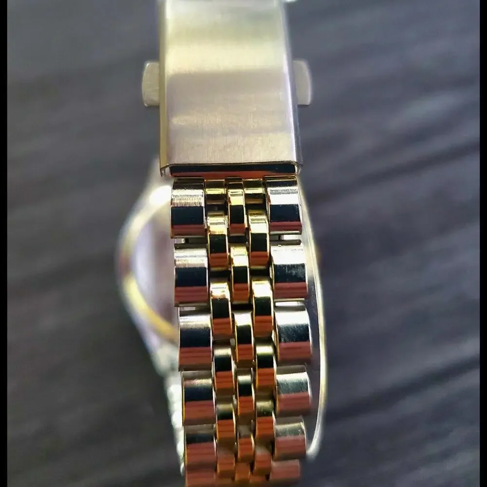 Rare Vintage Waltham Unisex Accutime‎ President Jubilee 34mm